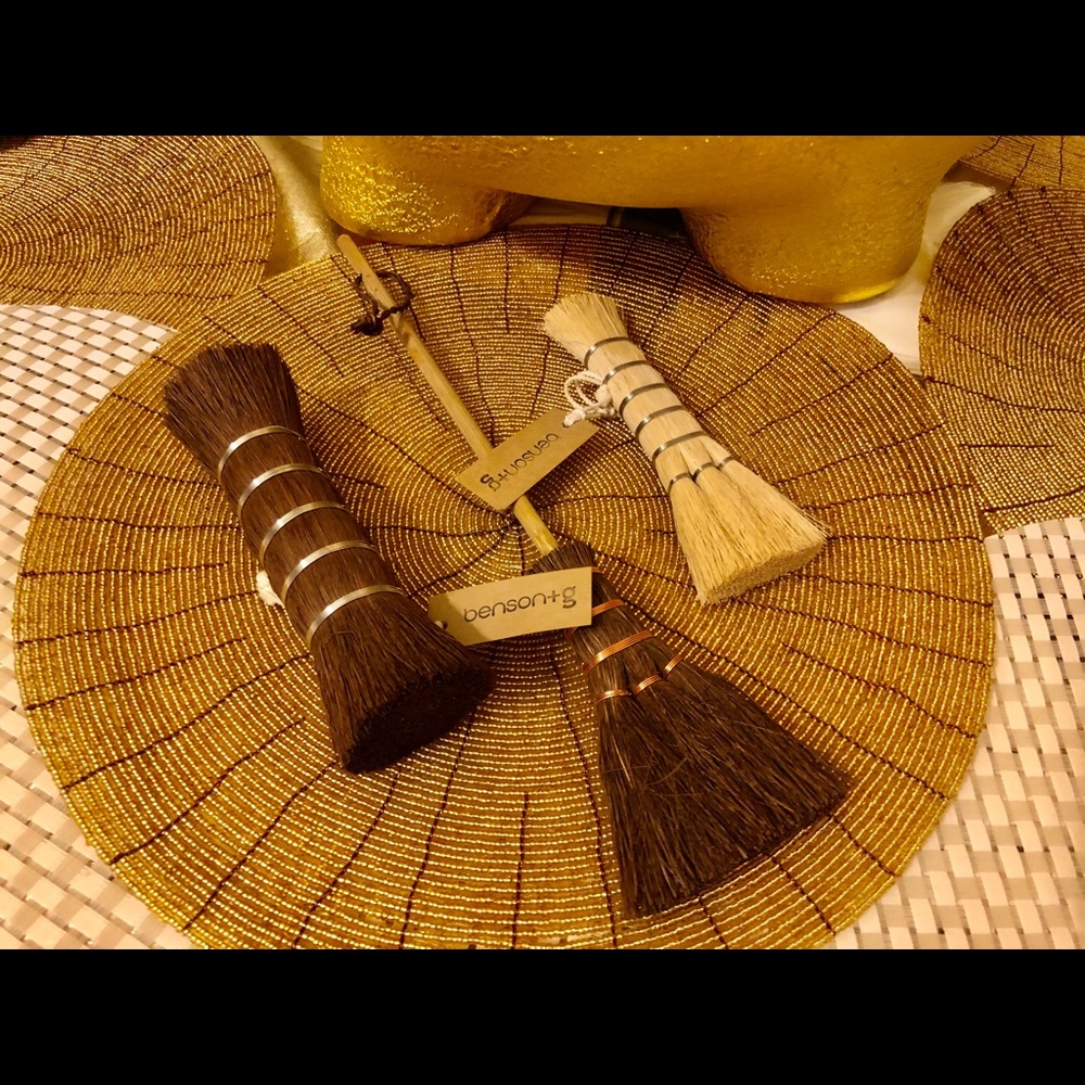 Japanese style hand brushes (3)
